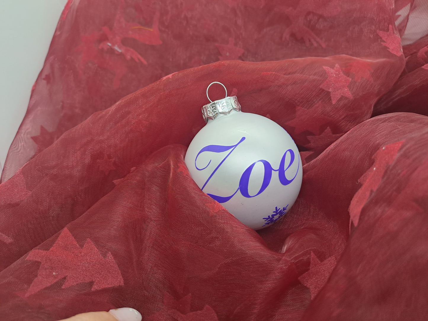 Weihnachtskugeln Personalisiert