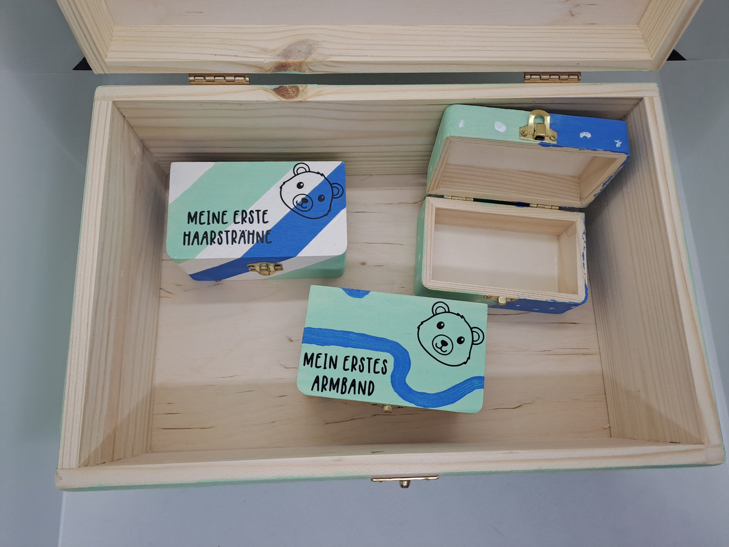 Erinnerungskiste Personalisiert mit Wunschmotiv