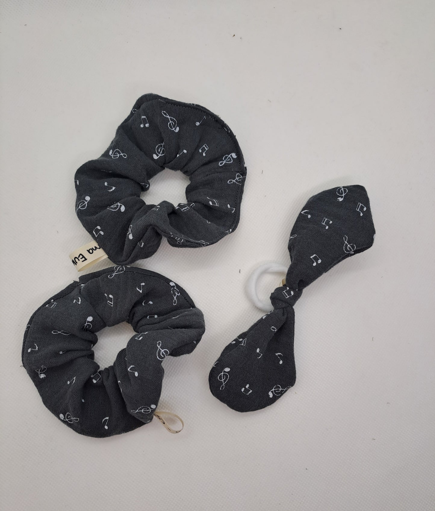 Scrunchie Musselin groß /Erwachsene