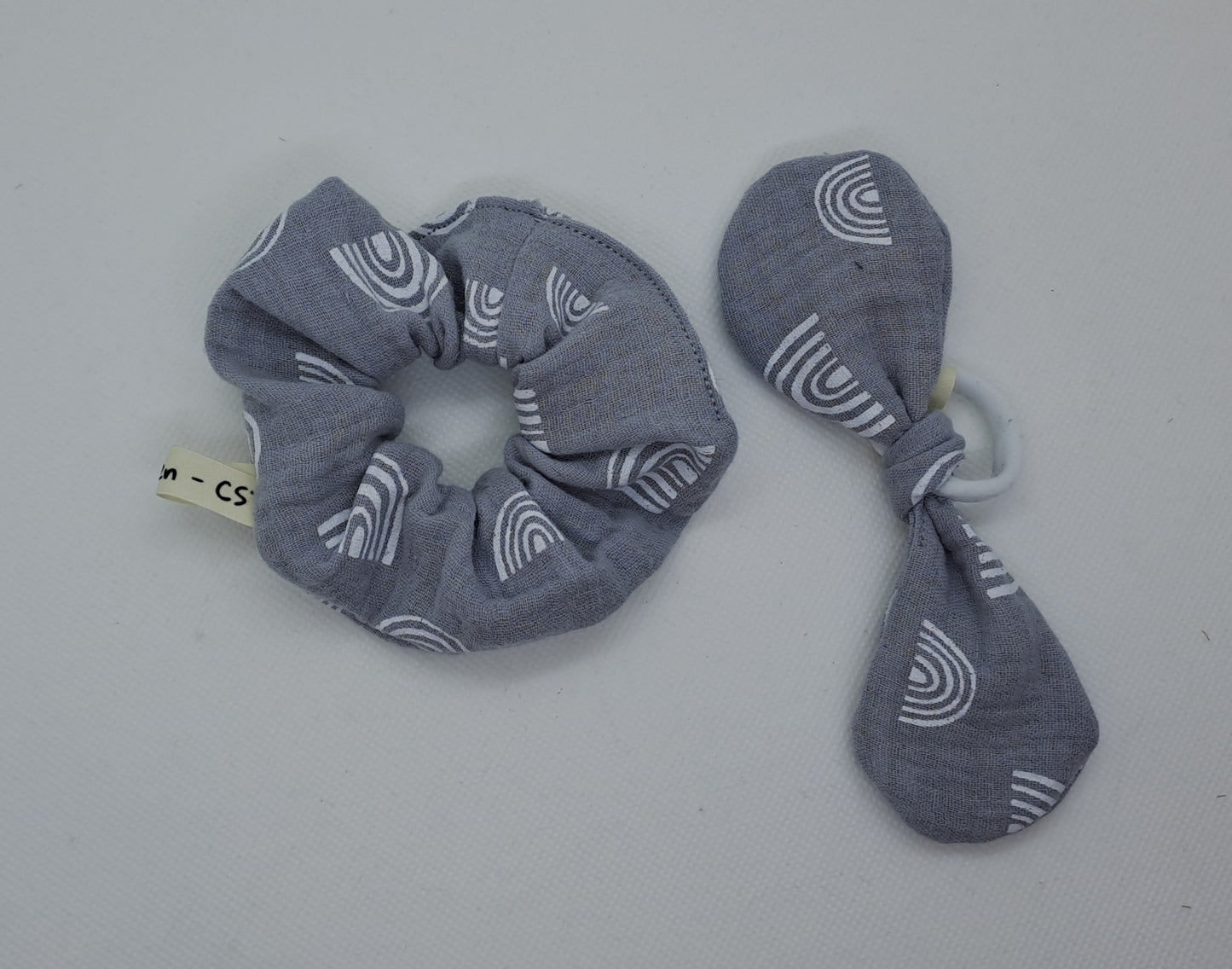Scrunchie Musselin groß /Erwachsene