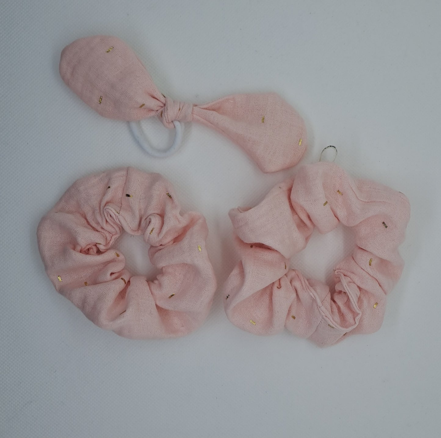 Scrunchie Musselin groß /Erwachsene