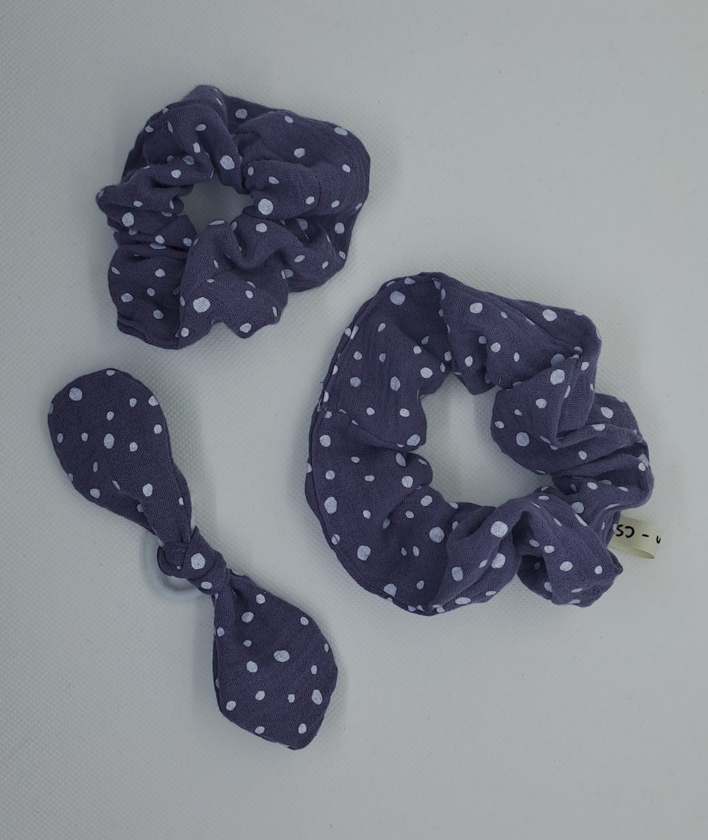 Scrunchie Musselin groß /Erwachsene